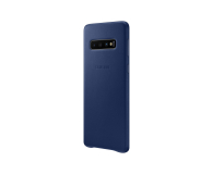 Etui Leather Cover do Samsung Galaxy S10 granatowe - 478371 - zdjęcie 4